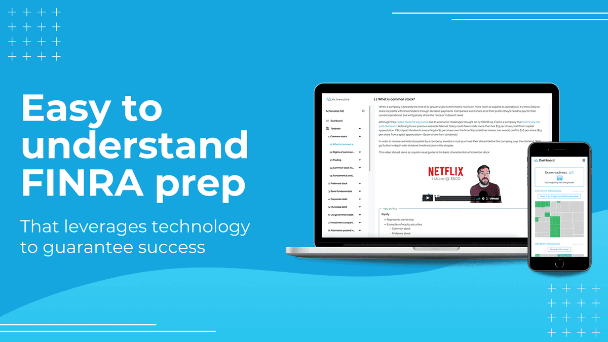 Achievable FINRA Series 7 exam prep Achievable FINRA Series 7 exam prep