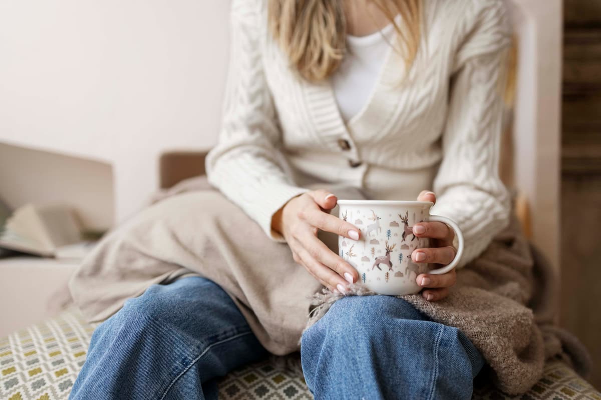 close-up-woman-holding-mug