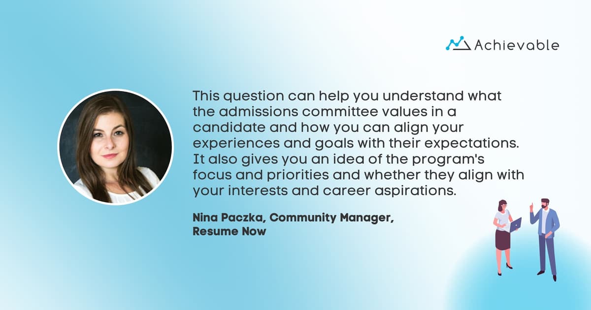 Nina Paczka – Pullquote – Achievable