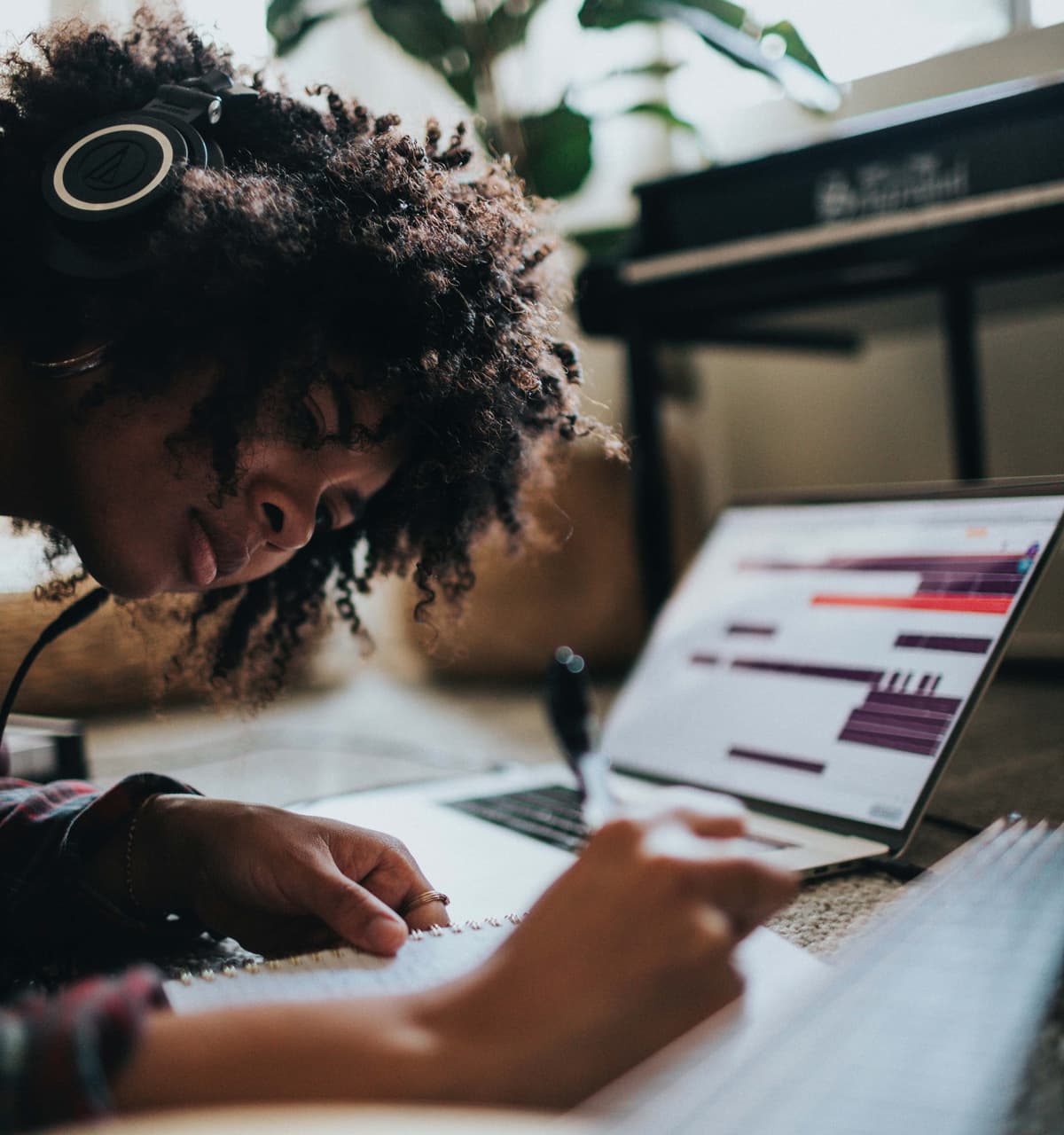 usmle woman studying finra sie woman studying