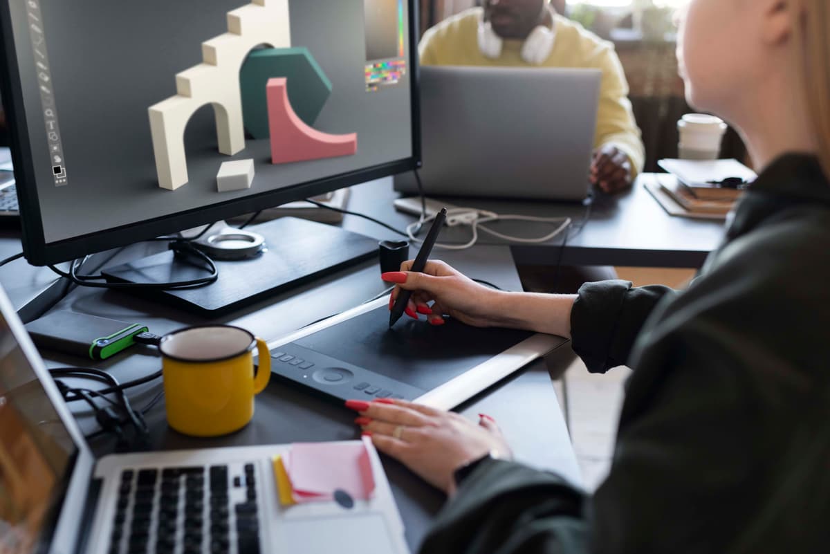 young-woman-working-animation-studio Best art schools in the US