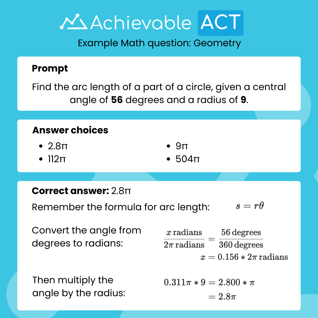 ACT Math Geometry
