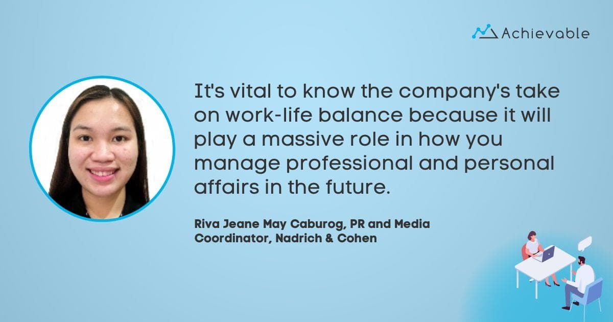 Riva Jeane May Caburog – Pullquote – Achievable