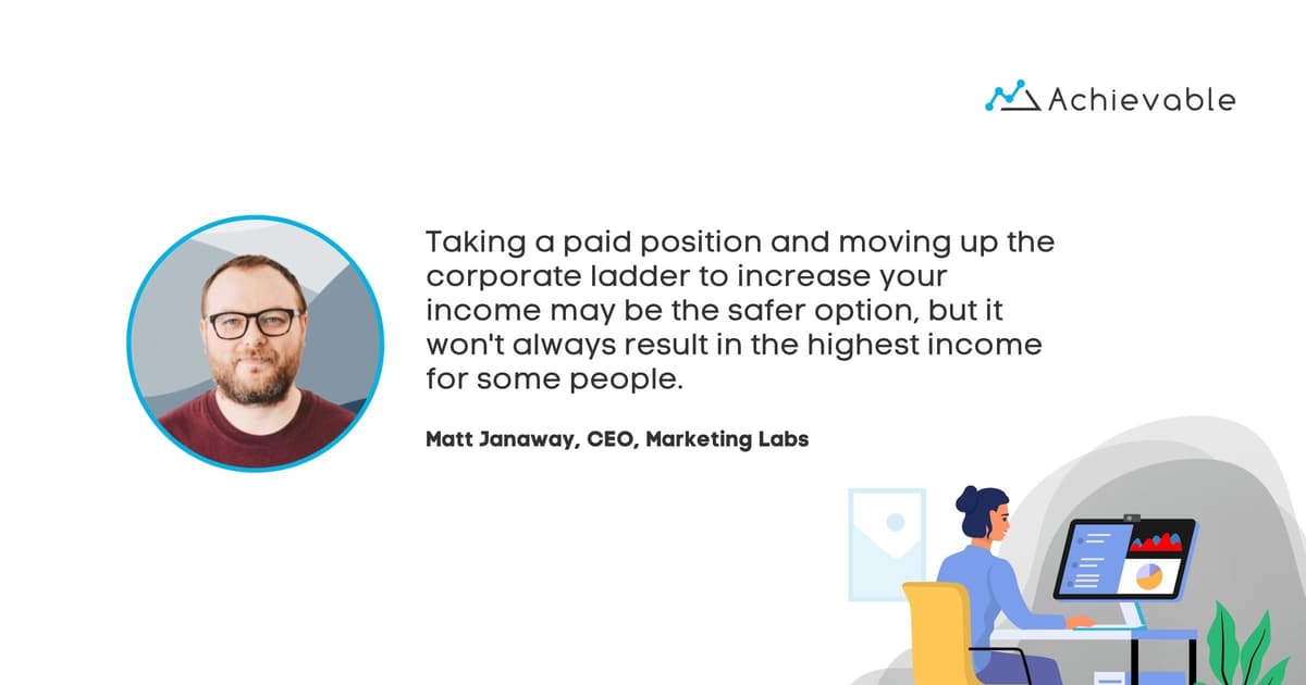 Matt Janaway – Pullquote – Achievable