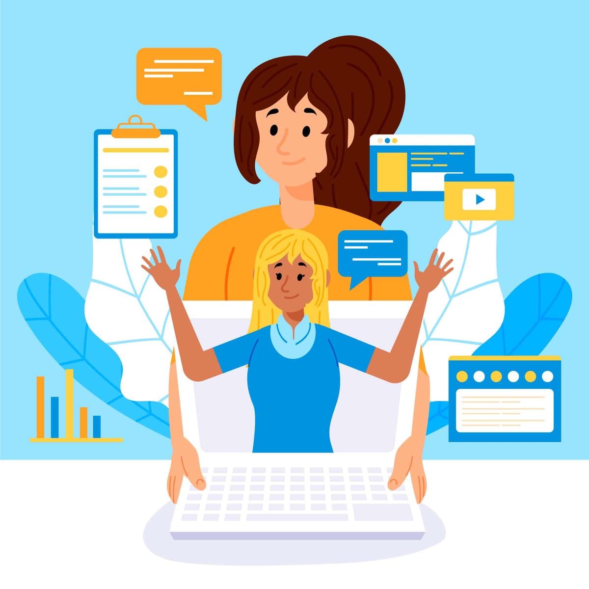 telecommuting-concept